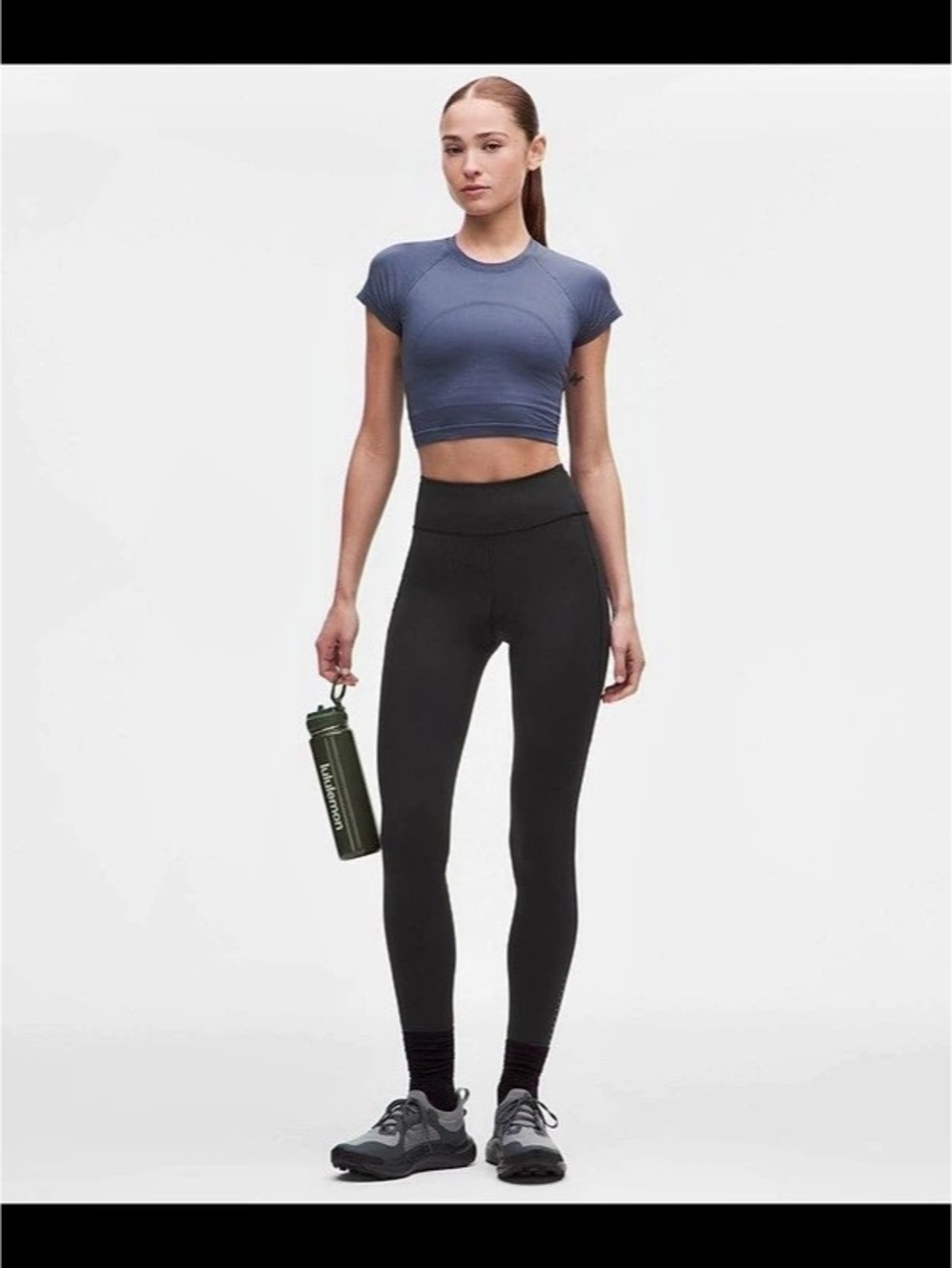 lululemon Fast and Free High-Rise Tight 28" Black Leggings Size 6